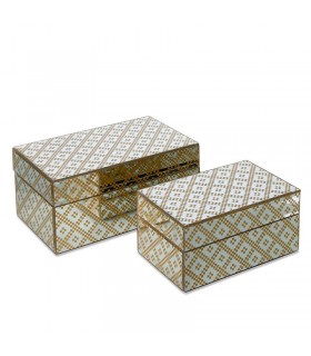 CAJA ROMBOS 22*10.5*14CM 23127