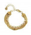 PULSERA ACERO 5 CADENAS BPU464