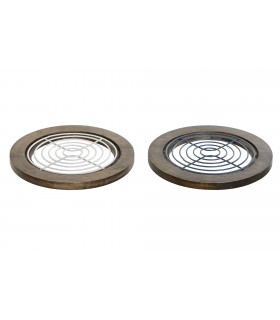 SALVAMANTEL METAL 18*18CM PC-205345