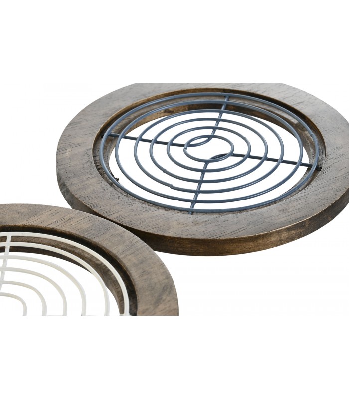 SALVAMANTEL METAL 18*18CM PC-205345