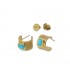 PENDIENTES AROS ACERO CPE172