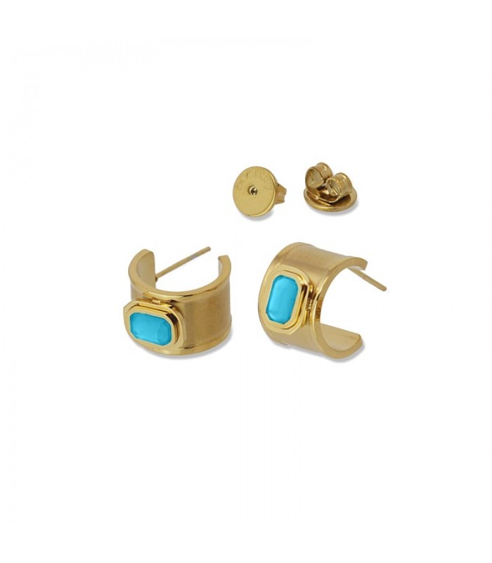 PENDIENTES AROS ACERO CPE172