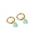 PENDIENTES AROS ACERO CPE088