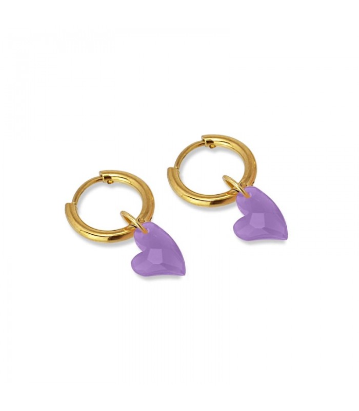 PENDIENTES AROS ACERO CPE088