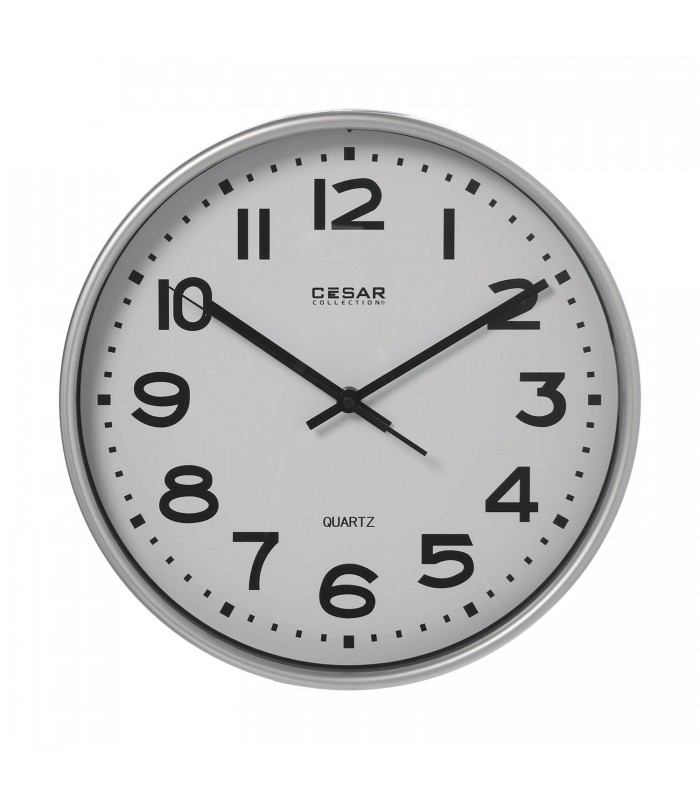 RELOJ BCO FILO PLATA 85946