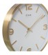 RELOJ ALUMINIO DORADO 86154