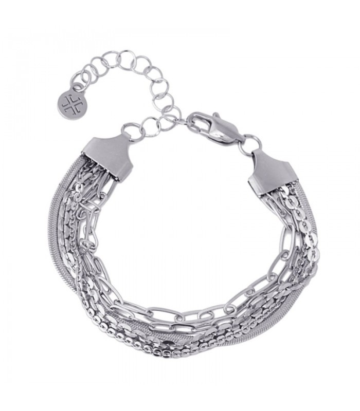 PULSERA ACERO 5 CADENAS BPU464