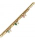 PULSERA ACERO CON PERLAS Y PIEDRAS NATURALES BPU526