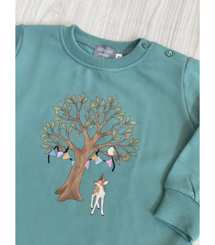 SUDADERA NIÑO CUMPLEAÑOS 188 MON PETIT BONBON