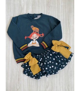 SUDADERA+BRAGUITA PIPI 055/7 MON PETIT BONBON