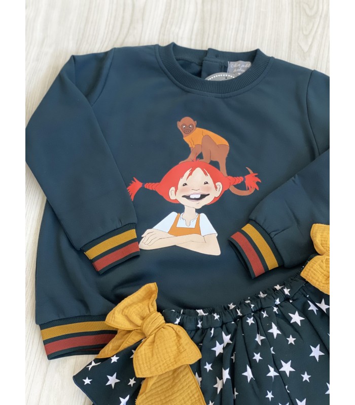 SUDADERA+BRAGUITA PIPI 055/7 MON PETIT BONBON