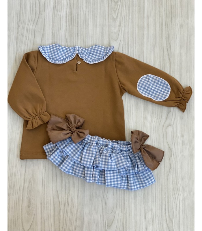 SUDADERA+BRAGUITA OSO MON PETIT BONBON 035/8