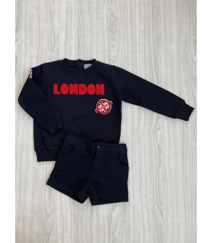 SUDADERA+PANTALON NIÑO LONDON 023/024 MON PETIT BONBON