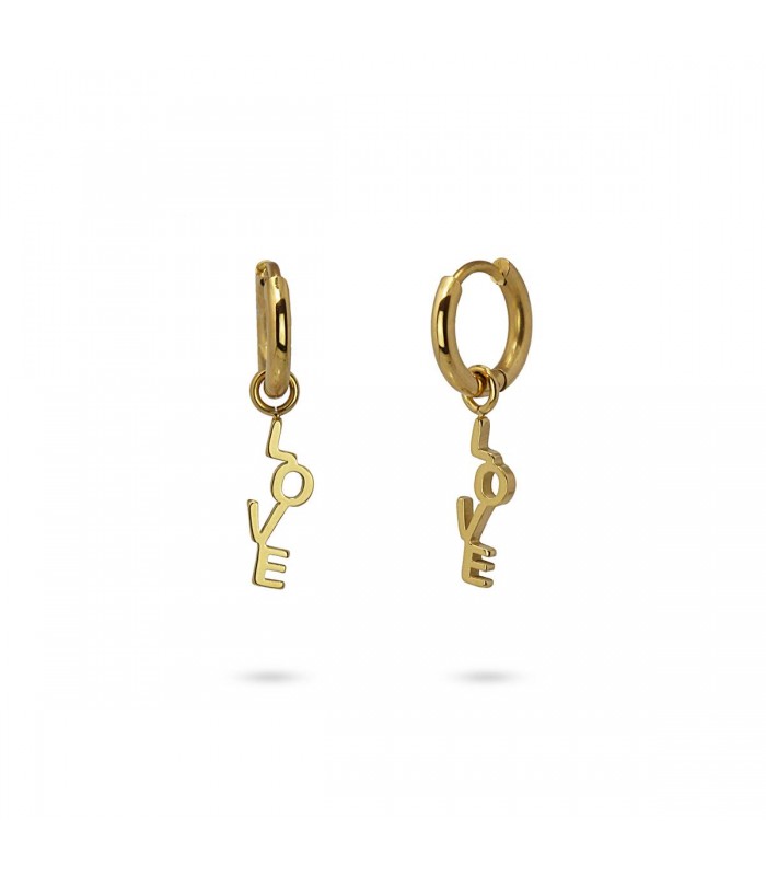 PENDIENTES ACERO LOVE CPE336