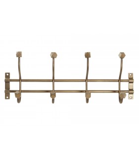 PERCHERO METAL/MADERA 47*8.5*17.5CM PP-208120