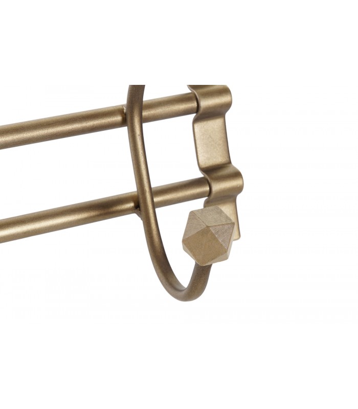 PERCHERO METAL/MADERA 47*8.5*17.5CM PP-208120