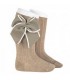CALCETINES ALTOS CANALE CON LAZO PUNTO FESTON 2.406/2