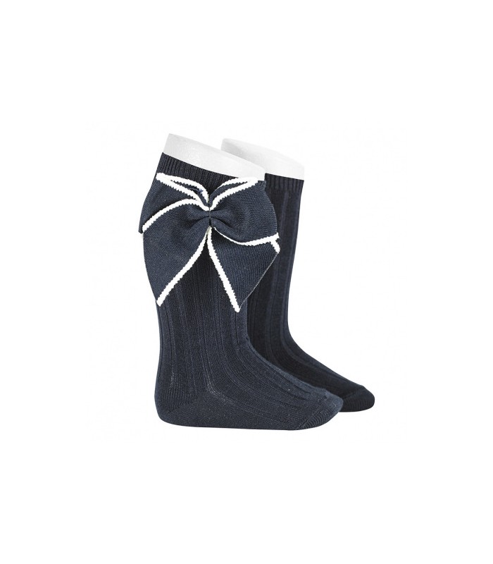 CALCETINES ALTOS CANALE CON LAZO PUNTO FESTON 2.406/2