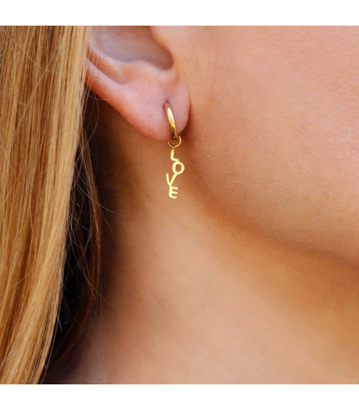 PENDIENTES ACERO LOVE CPE336