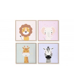 SET/4 LIENZOS 35*35CM CU-209579
