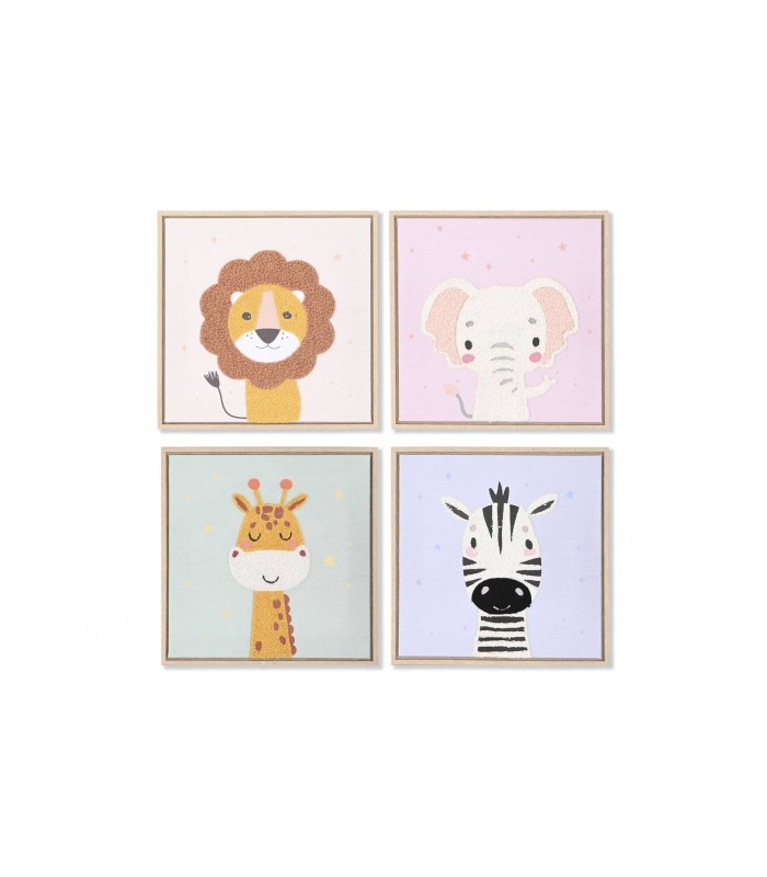 SET/4 LIENZOS 35*35CM CU-209579