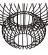 LAMPARA 34*34*51CM 607256