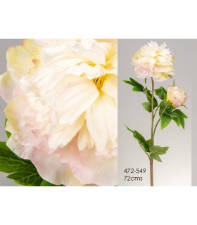 PEONIA ROSA 72CM 472-549