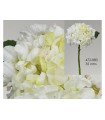HORTENSIA BLANCA 17*17*35CM 472-880