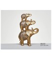 FAMILIA ELEFANTES 20*9*30CM 588-025