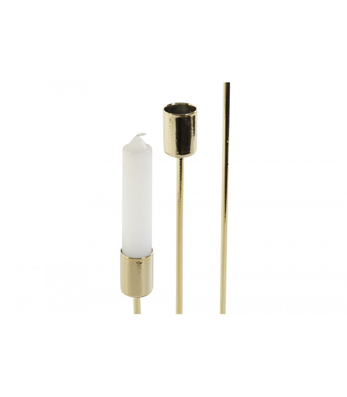 CANDELABRO METAL 11*11*39.5CM NV-207285