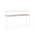 CONSOLA METAL/CRISTAL 120*30*75CM MB-209860