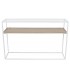 CONSOLA METAL/CRISTAL 120*30*75CM MB-209860