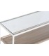 CONSOLA METAL/CRISTAL 120*30*75CM MB-209860