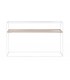 CONSOLA METAL/CRISTAL 120*30*75CM MB-209860