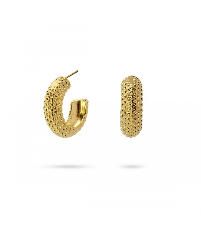 PENDIENTES ARO ACERO 25MM CPE446