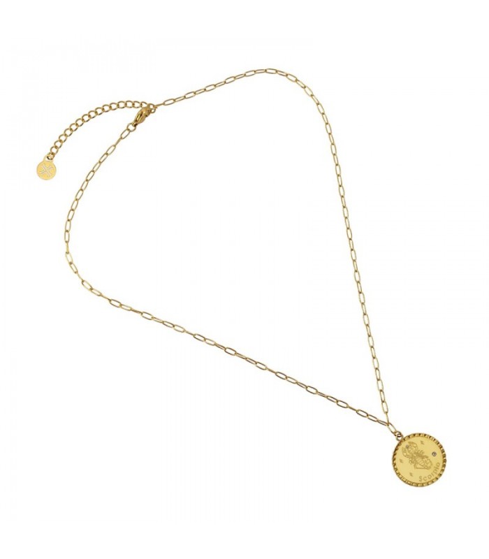 COLLAR ACERO ZODIACO BCO640