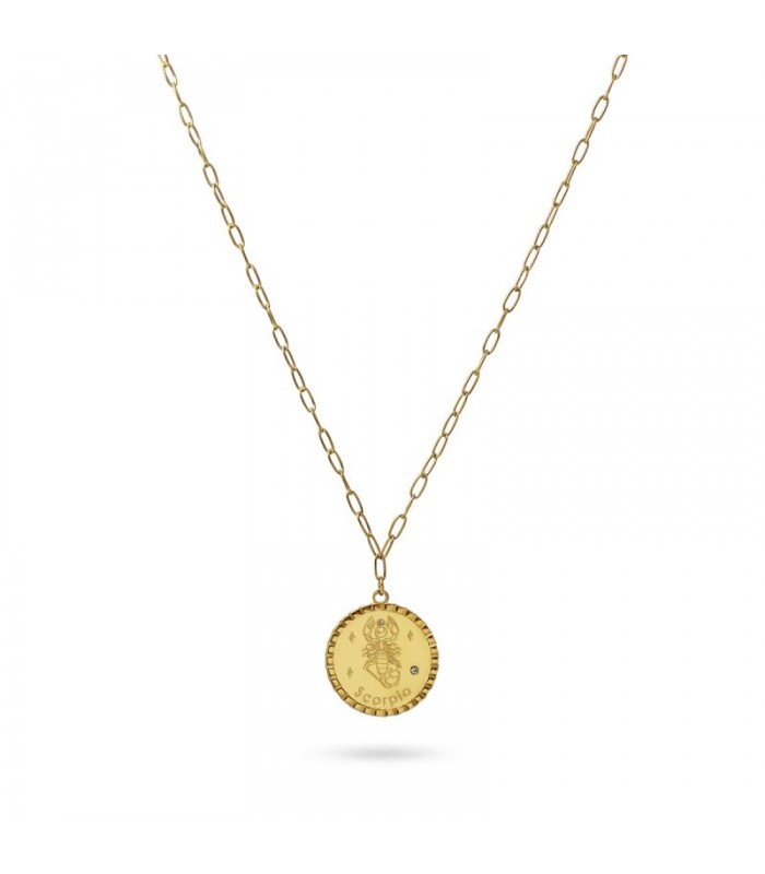 COLLAR ACERO ZODIACO BCO640