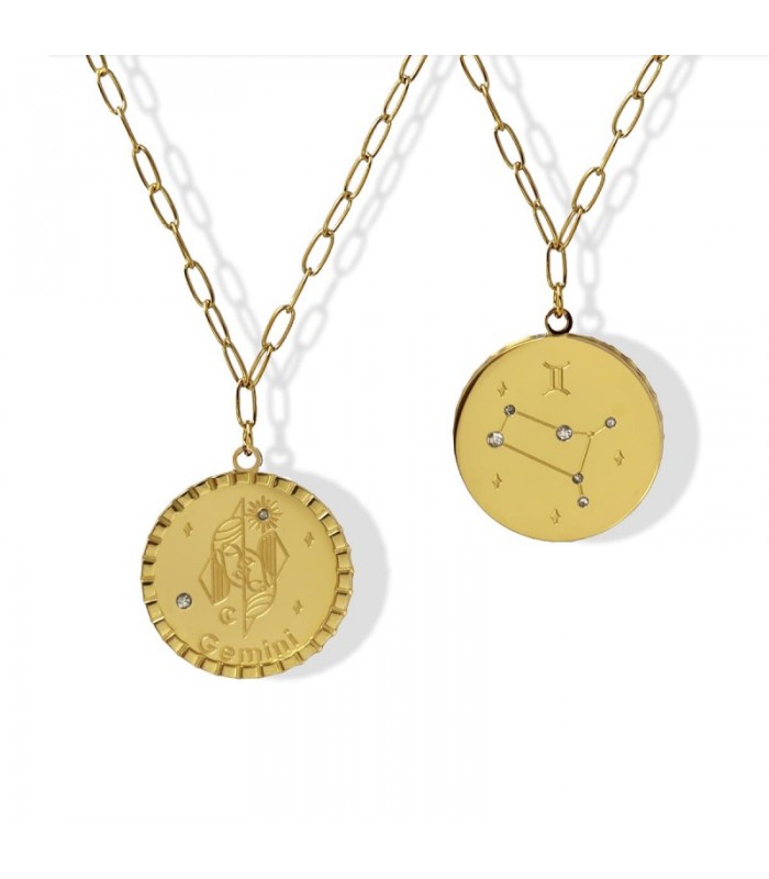 COLLAR ACERO ZODIACO BCO640