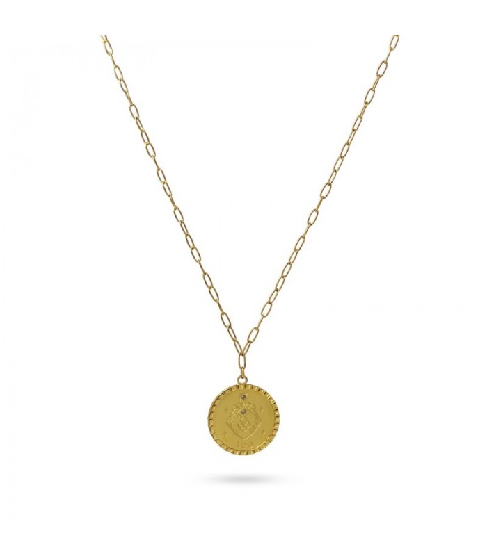 COLLAR ACERO ZODIACO BCO640