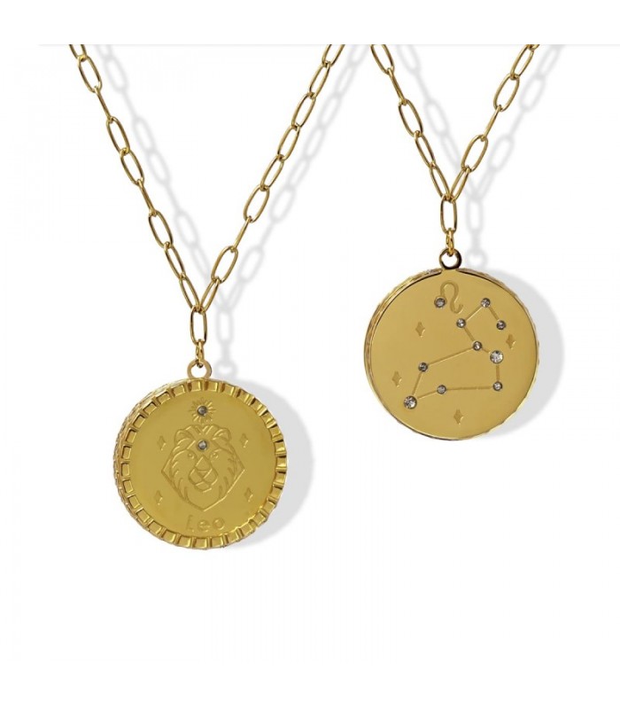 COLLAR ACERO ZODIACO BCO640
