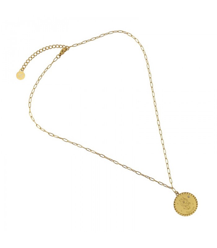 COLLAR ACERO ZODIACO BCO640