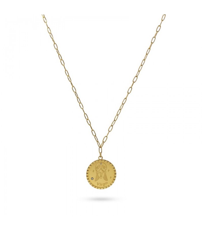 COLLAR ACERO ZODIACO BCO640