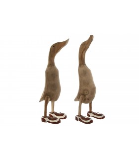 PATO MADERA 14*28*43CM FD-210554