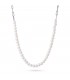 COLLAR ACERO CON PERLAS BCO484