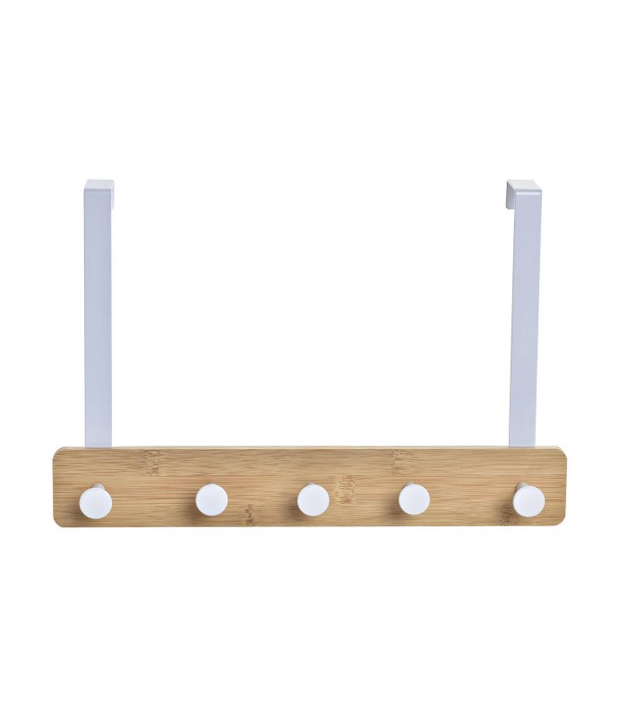 PERCHERO METAL/BAMBU 38.5*4.8*25.5CM PB-210133