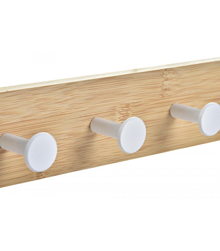 PERCHERO METAL/BAMBU 38.5*4.8*25.5CM PB-210133
