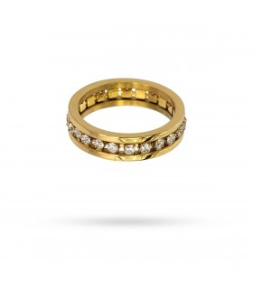 ANILLO ACERO CON CIRCONITAS AAN936