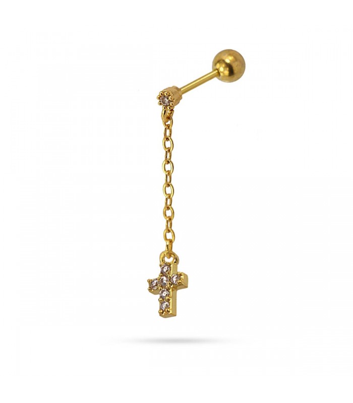 PIERCING ACERO CON PIEDRAS CPE519