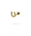 PIERCING ACERO CON CIRCONITAS CPE524