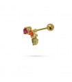 PIERCING ACERO CON CIRCONITAS CPE526
